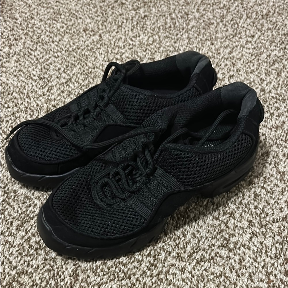 Bloch Black Mesh Athletic Shoes